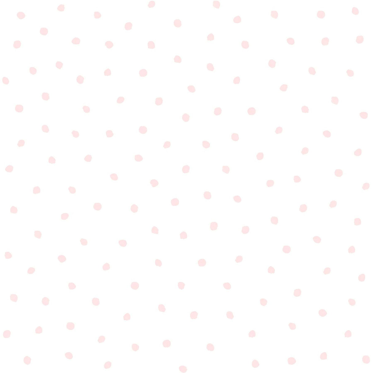 Pixie Pink Dots Wallpaper with Painterly Polka Dot Motif - Chesapeake 4060-138936