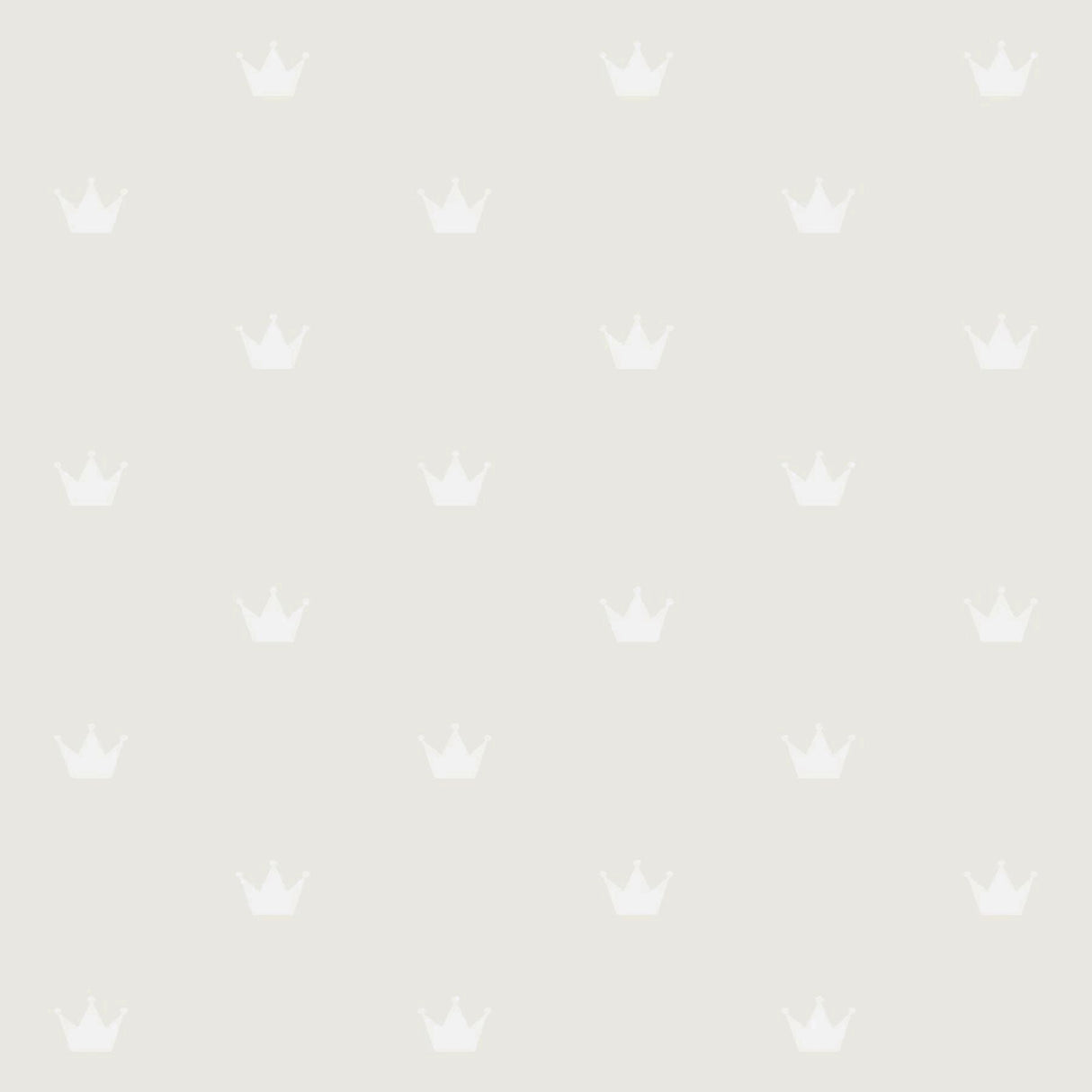 Bea Silver Crowns Wallpaper with Fairy Tale Novelty Kids Style - Chesapeake 4060-347703