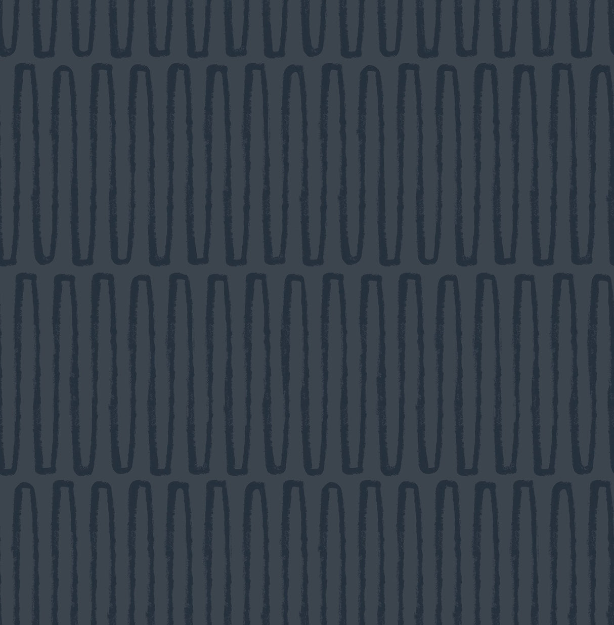 Lars Retro Wave Navy Wallpaper with Modern Geometric Graphic Pattern - A-Street Prints 4066-26502