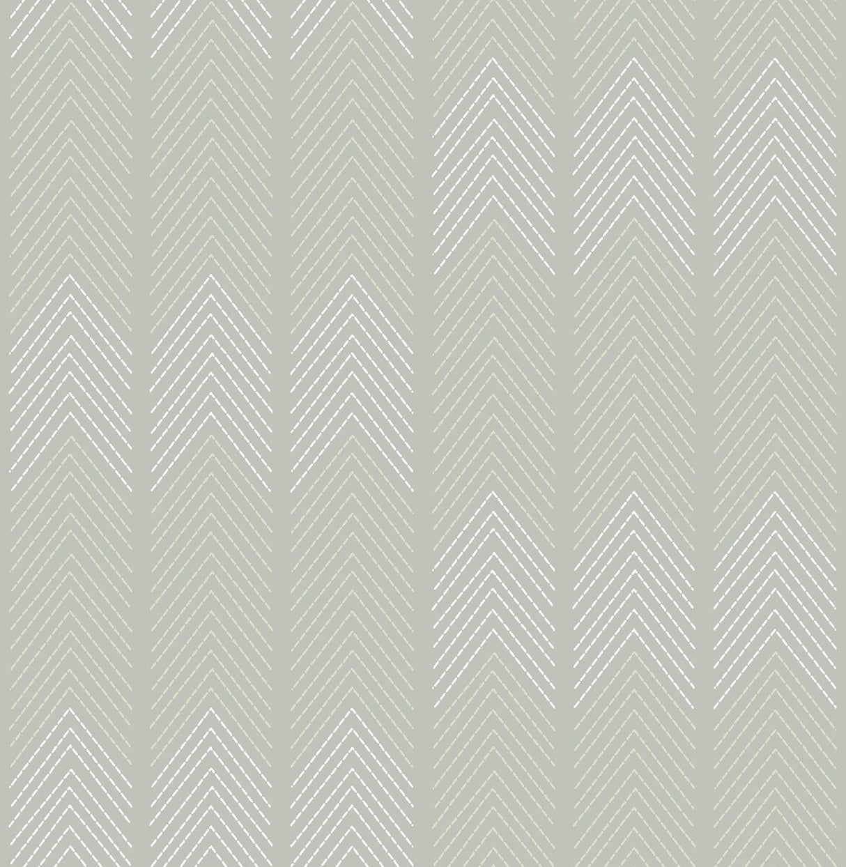Nyle Light Grey Chevron Stripes Wallpaper with Modern Graphic Chevron Pattern - Brewster 4066-26527