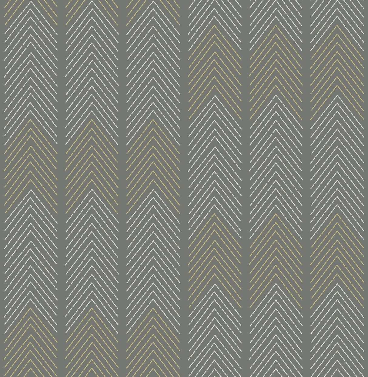 Nyle Dark Grey Chevron Stripes Wallpaper with Modern Graphic Chevron Pattern - A-Street Prints 4066-26529