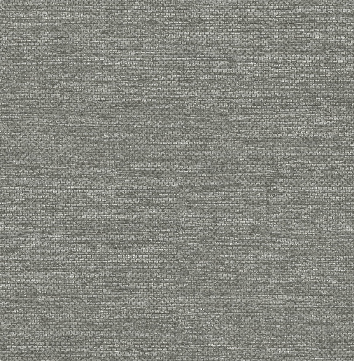 Malin Grey Faux Grasscloth Wallpaper with Raised Ink Textured Modern Graphics - 4066-26560