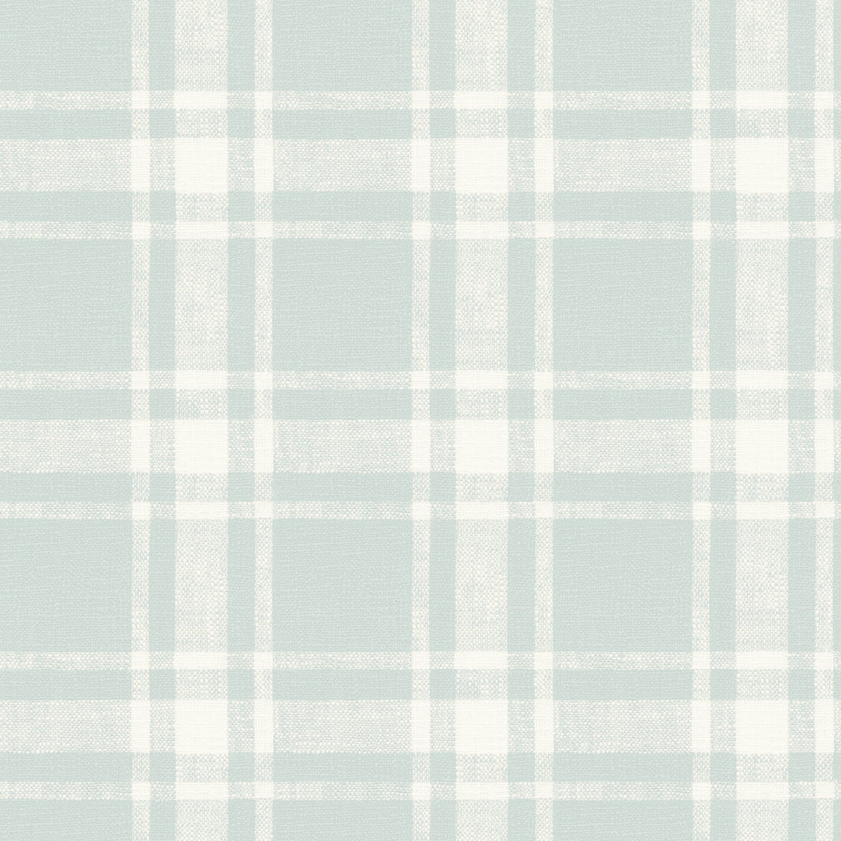 Antoine Light Blue Flannel Wallpaper with Woven Plaid Texture - Chesapeake 4072-70016