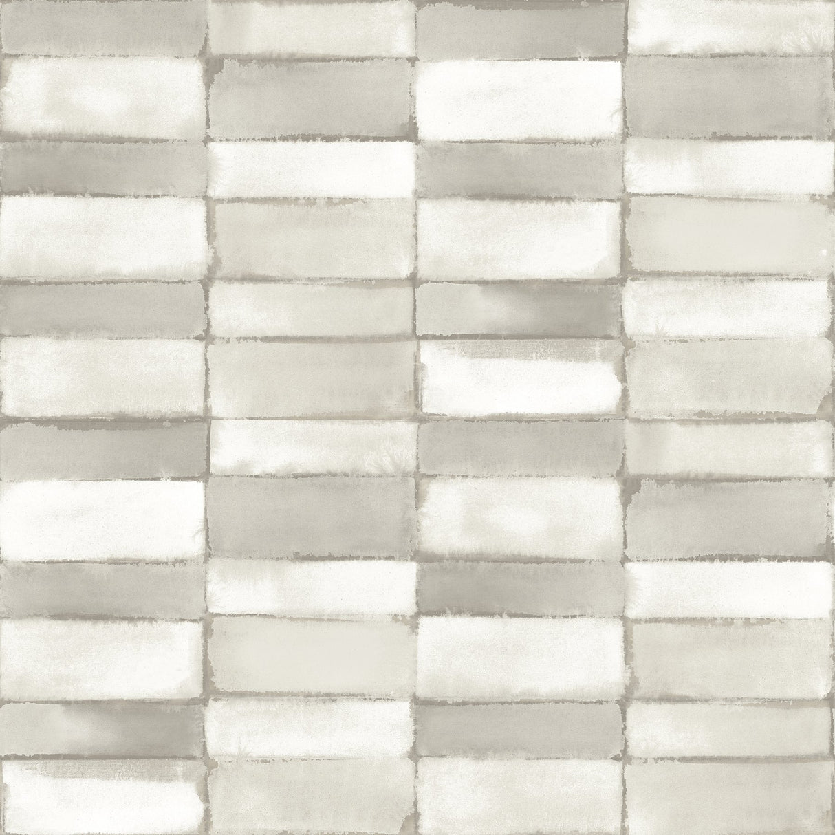 Braden Silver Tile Wallpaper with Metallic Modern Graphic Tile Pattern - A-Street Prints 4074-26645