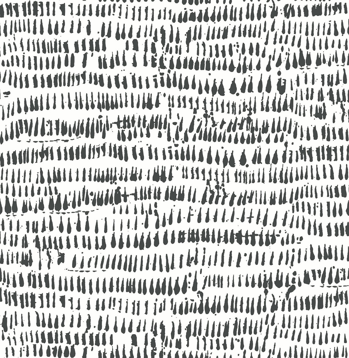 Runes Charcoal Brushstrokes Wallpaper with Modern Abstract Motif - A-Street Prints 4081-24354