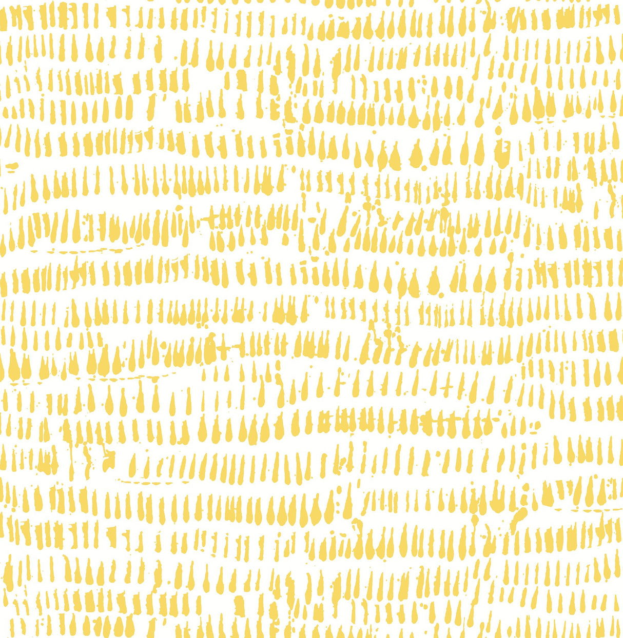 Runes Yellow Brushstrokes Wallpaper with Abstract Painterly Pattern - Brewster 4081-26360