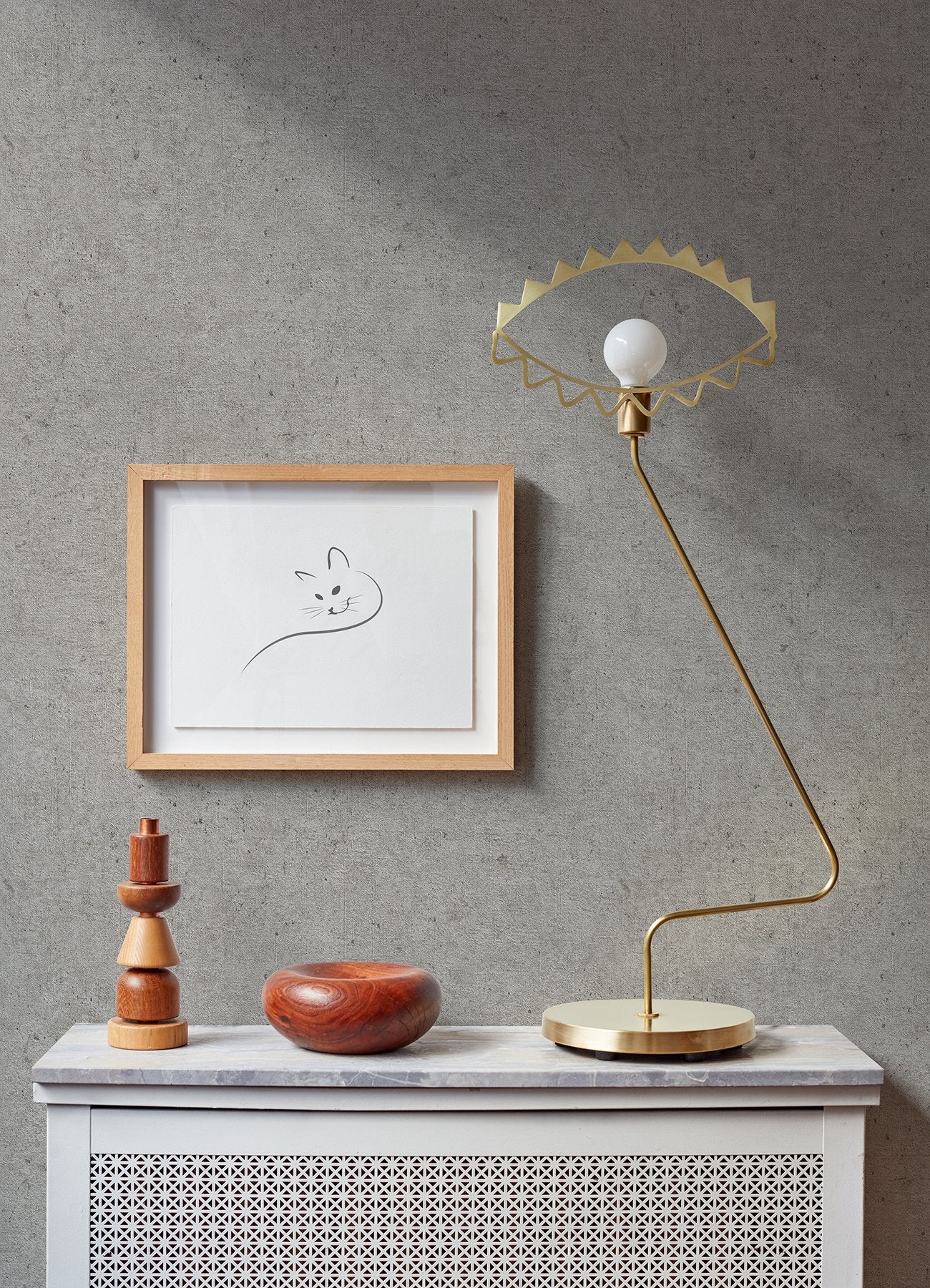 Colm Grey Rice Texture Wallpaper with Modern Abstract Solid Pattern - Brewster 4096-520866