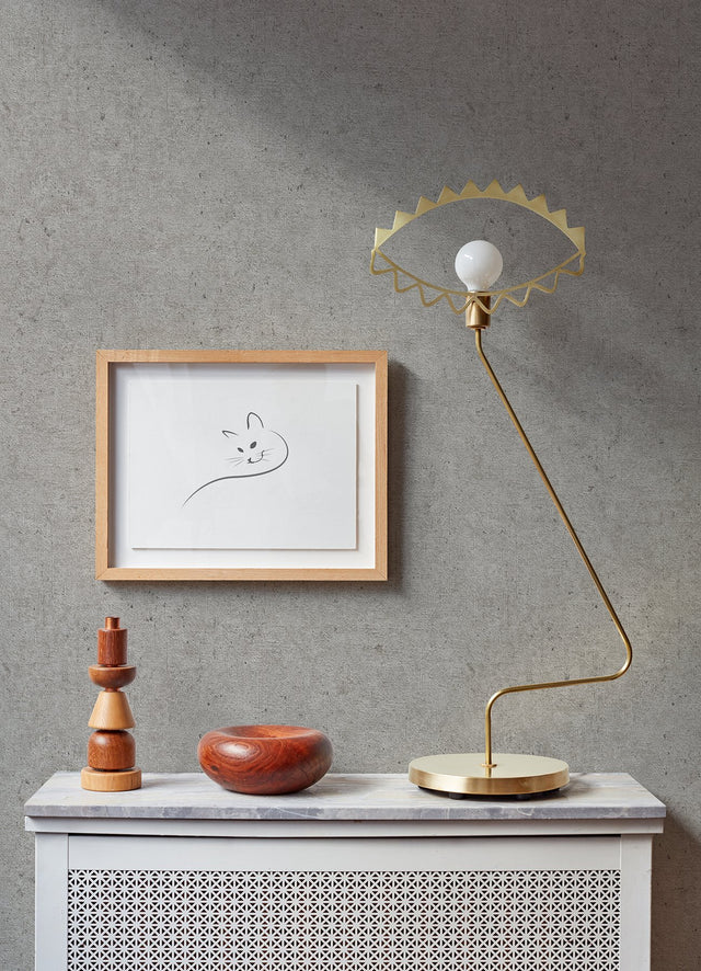 Colm Grey Rice Texture Wallpaper with Modern Abstract Solid Pattern - Brewster 4096-520866