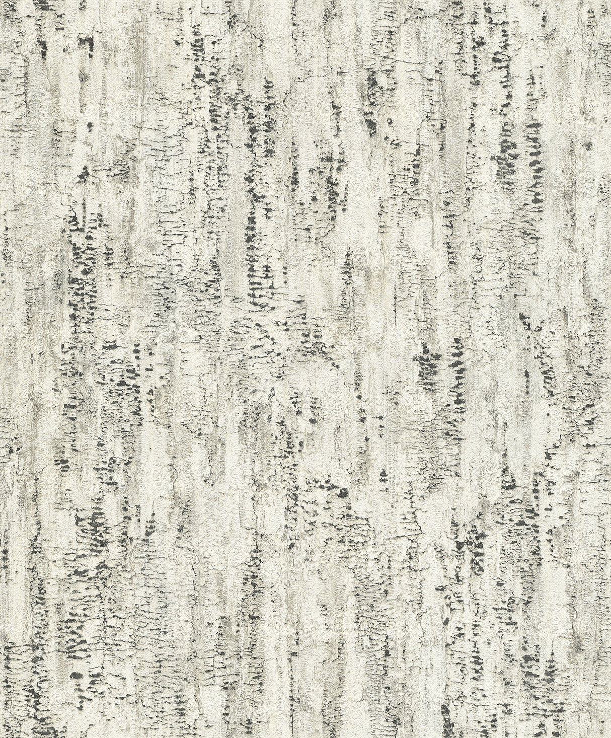 Colm Charcoal Birch Wallpaper with Modern Abstract Botanical Birch Bark Motif - Advantage 4096-554045