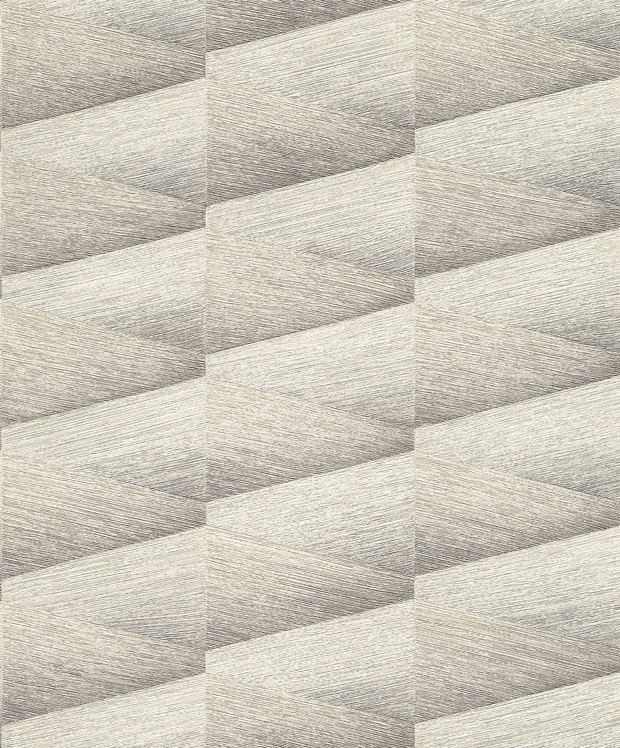 Shae Sterling Geo Grey Wallpaper with Textured Geometric Pattern - Advantage 4096-554618