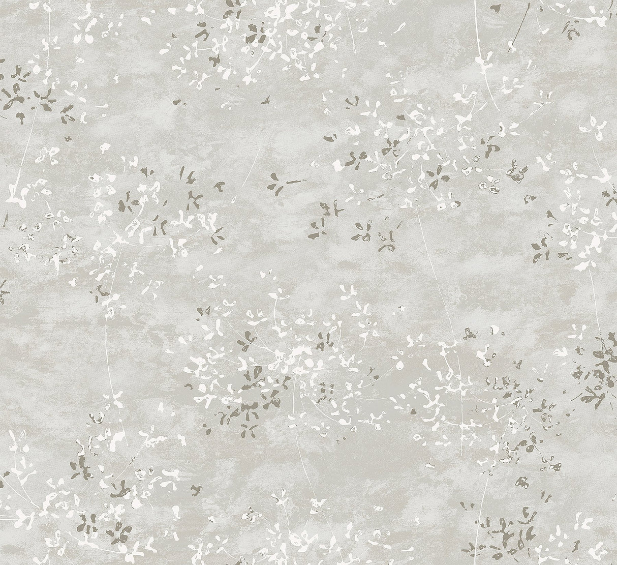 Arian Silver Inkburst Wallpaper with Metallic Abstract Glam Pattern - A-Street Prints 4105-86427