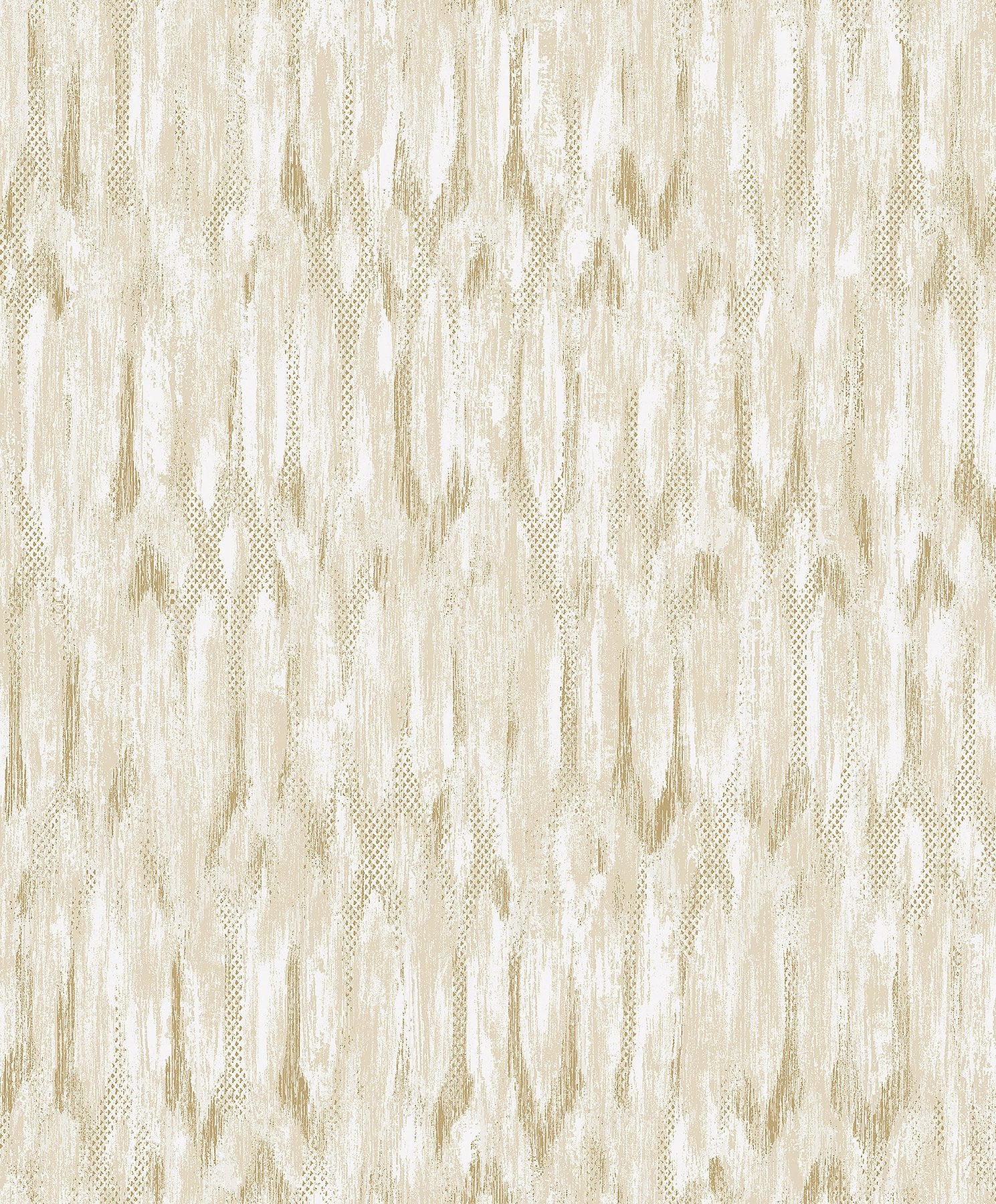 Kintana Gold Abstract Trellis Wallpaper with Metallic Raised Ink Glam Graphics Pattern - A-Street Prints 4105-86604