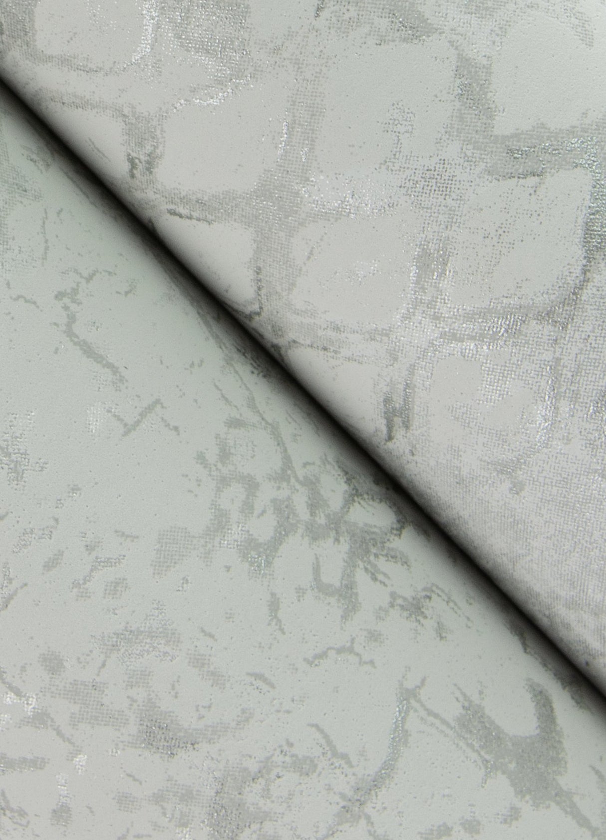 Zilarra Light Grey Abstract Snakeskin Wallpaper with Metallic Geometric Snakeskin Motif - A-Street Prints 4105-86616