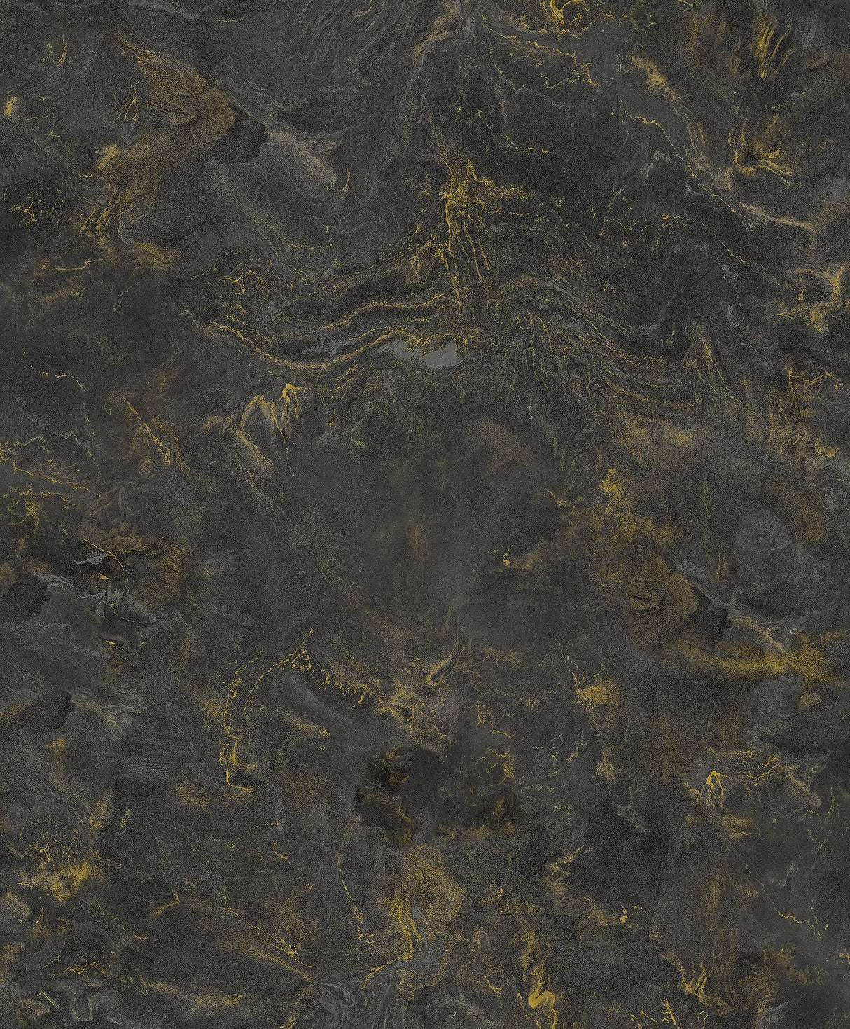 Meness Black Metallic Marbling Wallpaper with Abstract Modern Pattern - Brewster 4105-86619