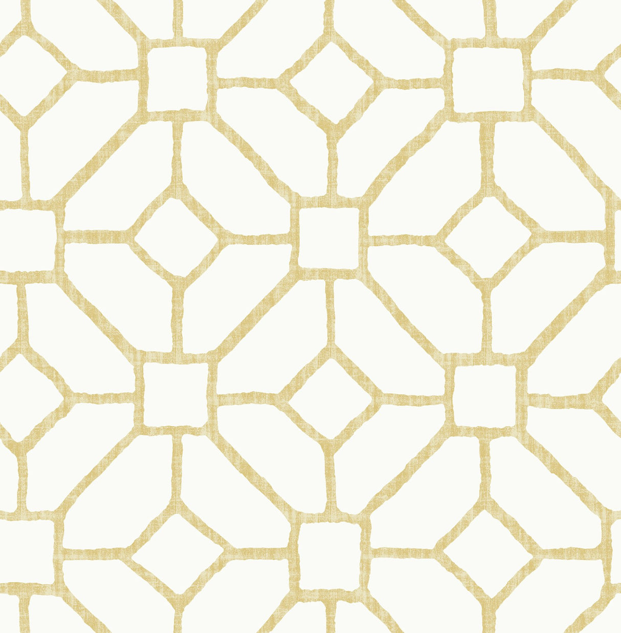 Addis Gold Trellis Wallpaper with Traditional Trellis & Lattice Pattern - A-Street Prints 4120-26831