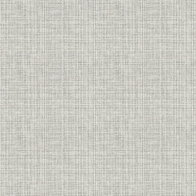 Kantera Light Grey Fabric Texture Wallpaper with Raised Ink Textured Finish - A-Street Prints 4120-26836