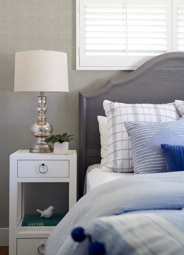 Kantera Light Grey Fabric Texture Wallpaper with Raised Ink Textured Finish - A-Street Prints 4120-26836