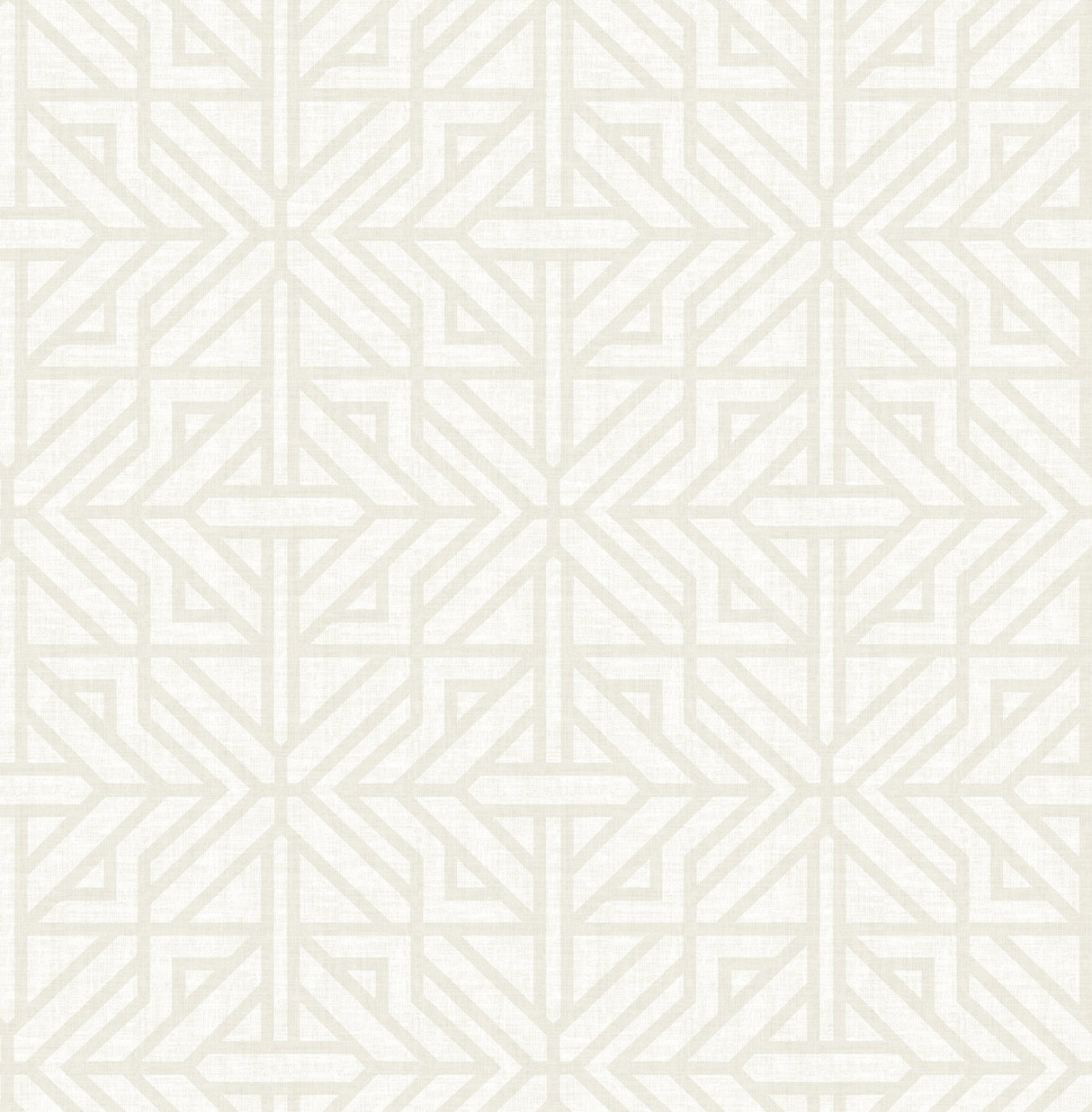 Hesper Ivory Geometric Wallpaper with Modern Graphic Pattern - A-Street Prints 4121-26929
