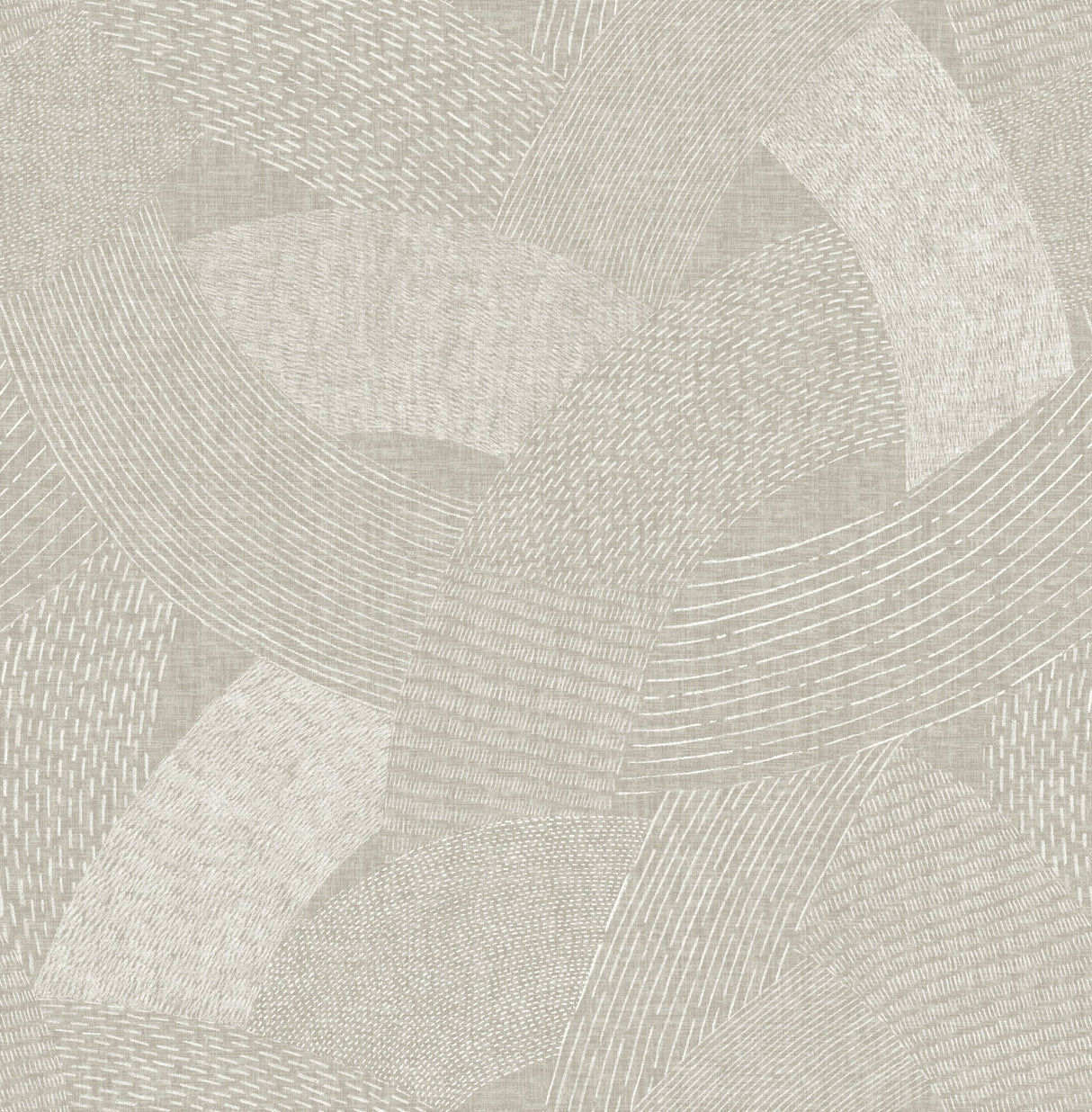 Tania Light Brown Woven Abstract Wallpaper - 4121-26933