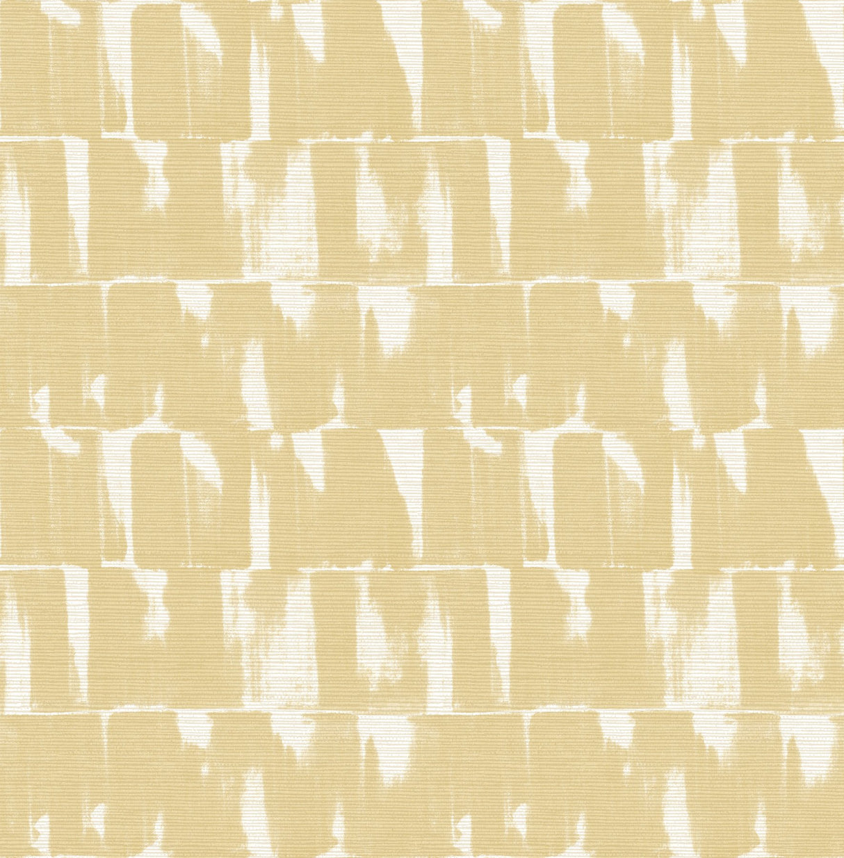 Bancroft Gold Artistic Stripe Wallpaper with Abstract Whimsical Pattern - A-Street Prints 4122-27021