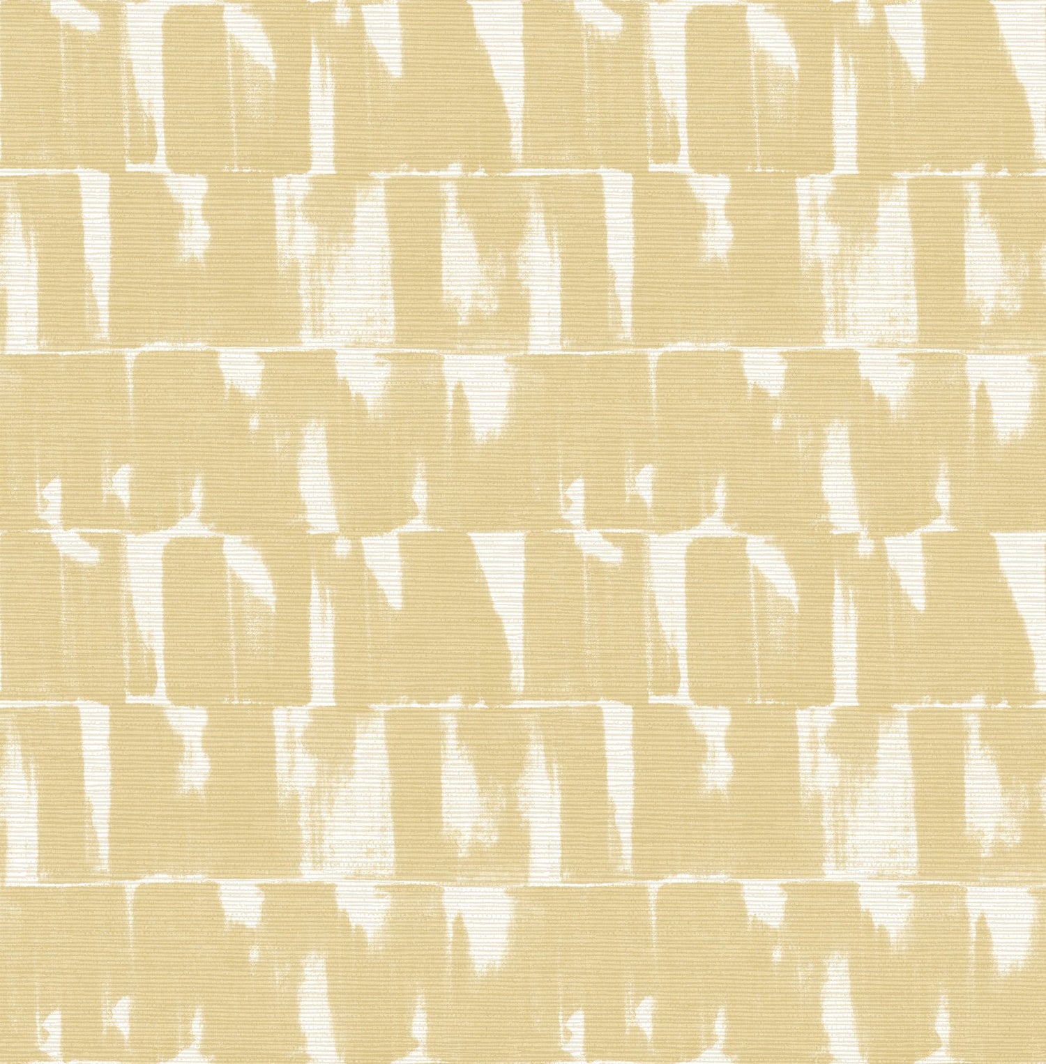 Bancroft Gold Artistic Stripe Wallpaper with Abstract Whimsical Pattern - A-Street Prints 4122-27021