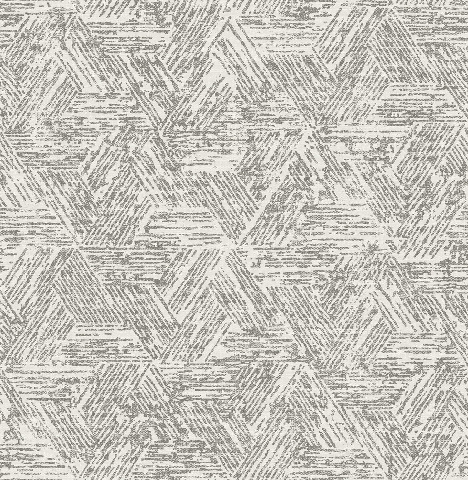 Retreat Charcoal Quilted Geometric Wallpaper with Modern Abstract Pattern - A-Street Prints 4122-27031