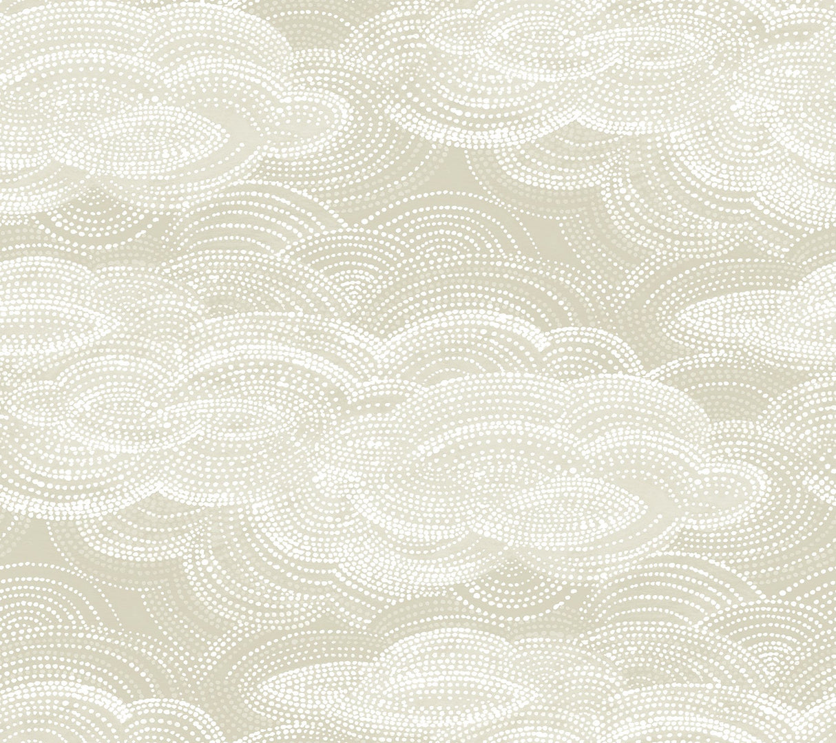 Vision Pearl Stipple Clouds Wallpaper with Metallic Pearlescent Cloud Dot Motif - A-Street Prints 4122-72405