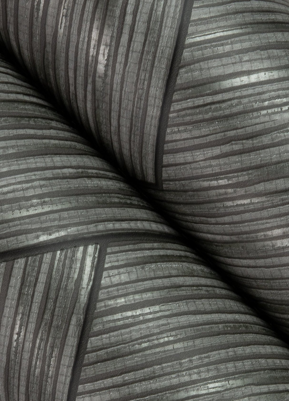Ember Grey Geometric Basketweave Wallpaper with Modern Graphic Faux Grasscloth Texture - Brewster 4125-26729