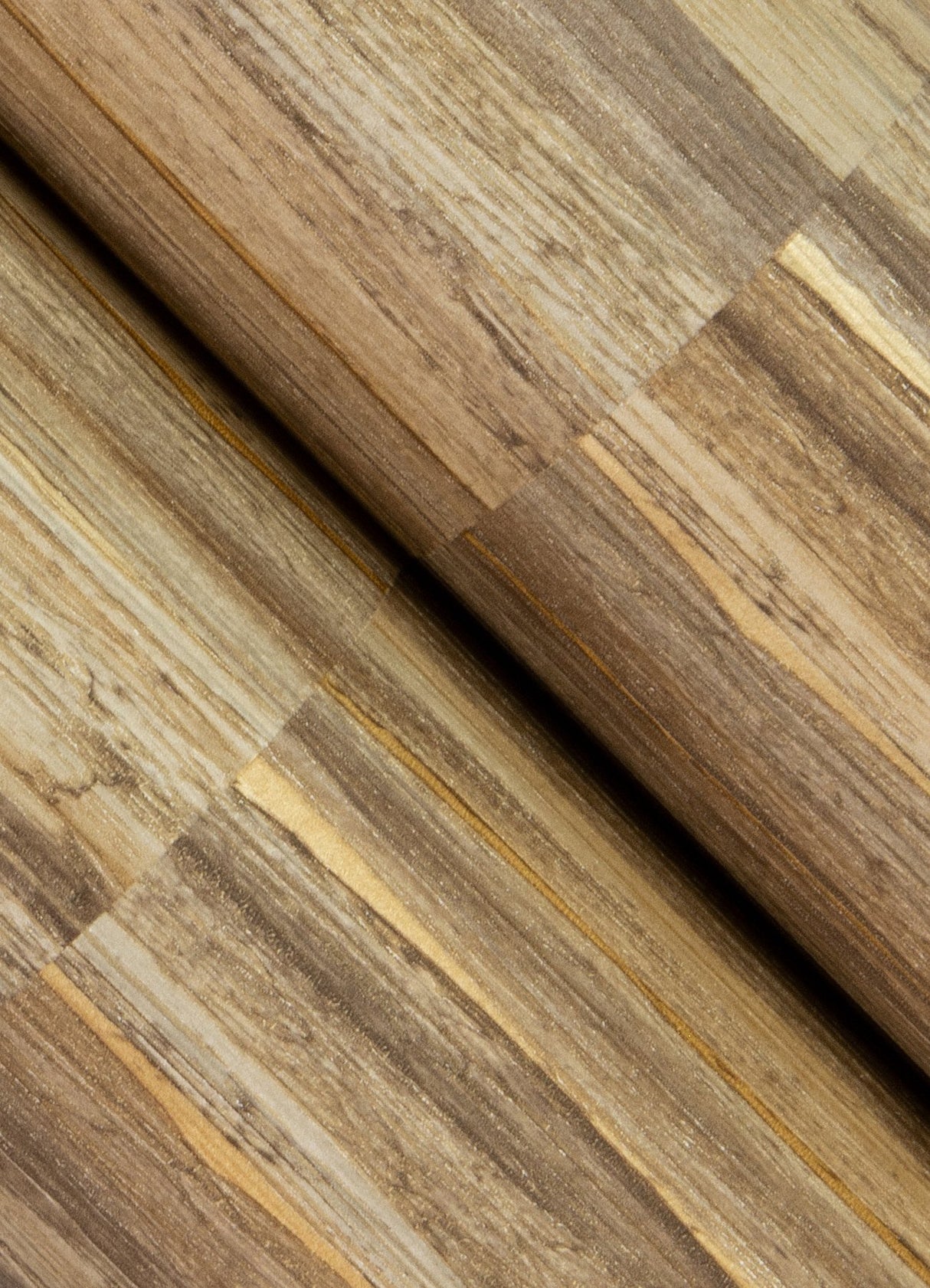 Rowan Chestnut Faux Grasscloth Wallpaper with Modern Graphics Texture - Advantage 4125-26746