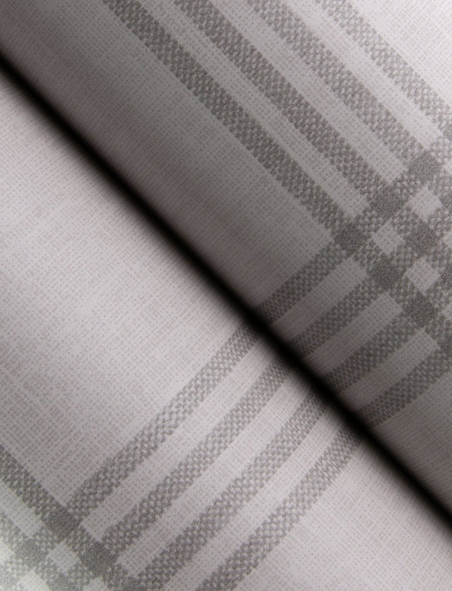 Twain Dove Plaid Wallpaper with Farmhouse Plaids Pattern - Chesapeake 4134-24478