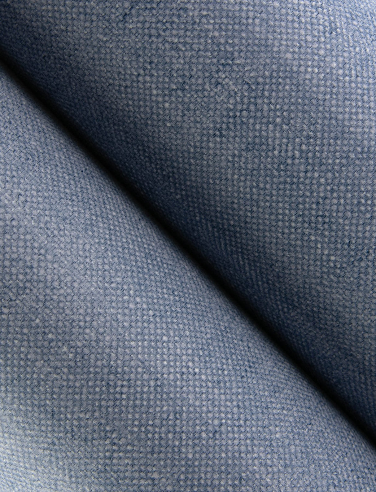 Chambray Denim Fabric Weave Wallpaper with Textured Fabric Weave - Chesapeake 4134-72554