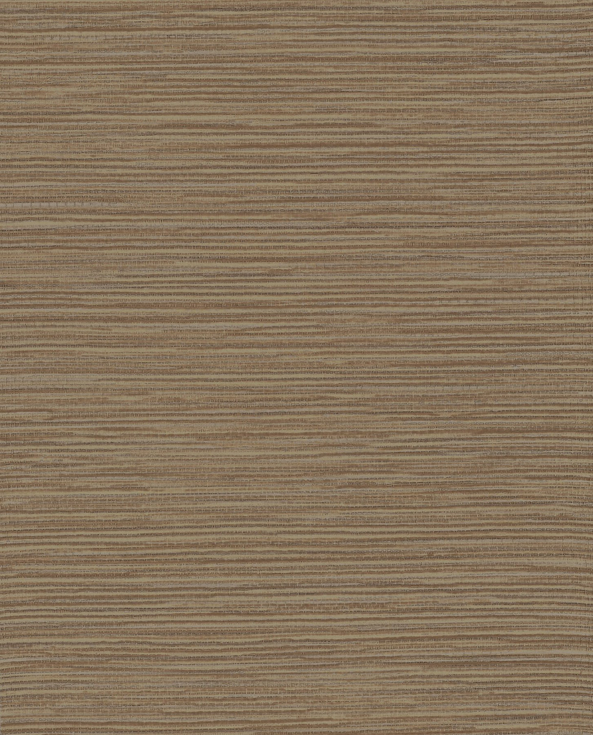 Leicester Chestnut Metallic Stripe Wallpaper with Textured Metallic Horizontal Stripes - Warner 4140-3718