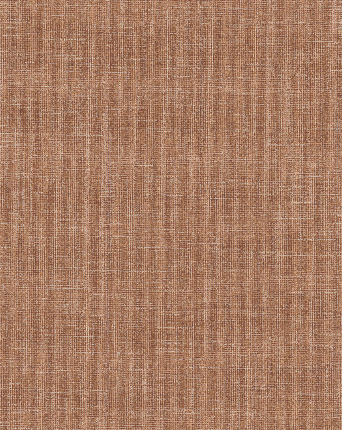 Broadwick Rust Faux Linen Wallpaper by Warner - YKGW2199N