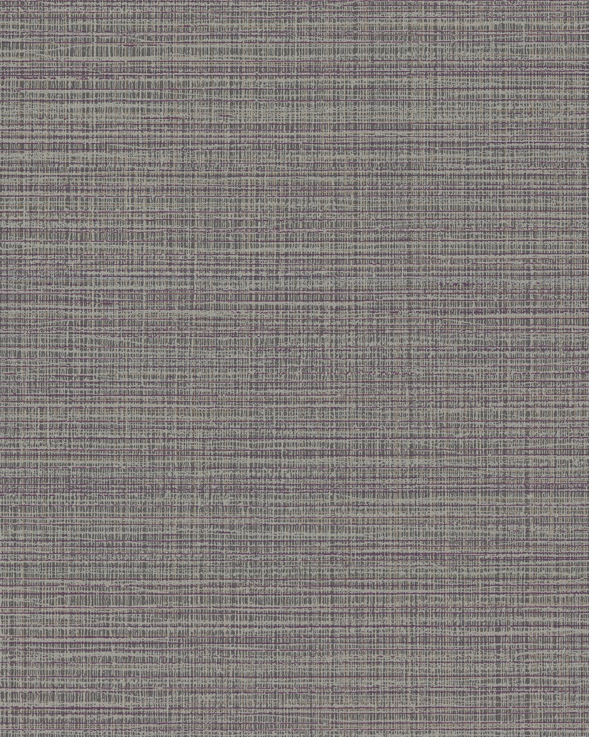 Premiere Grey Faux Linen Wallpaper with Modern Fabric Texture - Warner 4140-3742