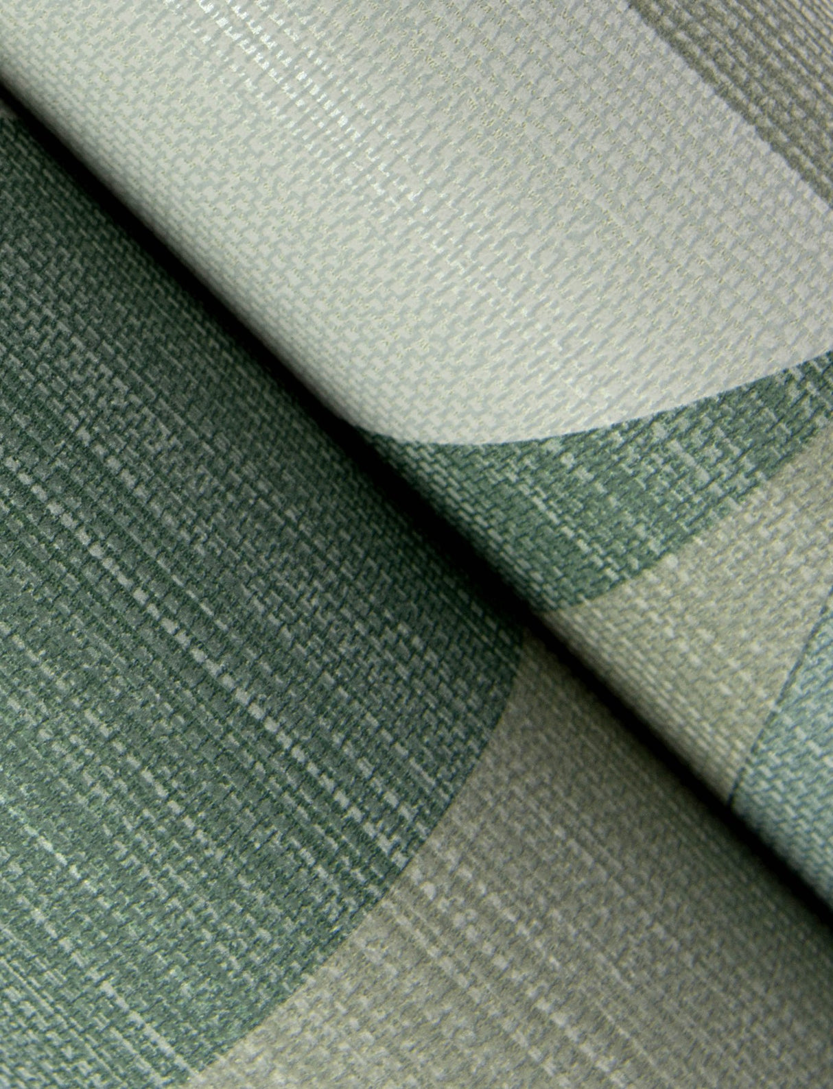 Winslow Green Geometric Faux Grasscloth Wallpaper with Masculine Graphics Style - A-Street Prints 4141-27106