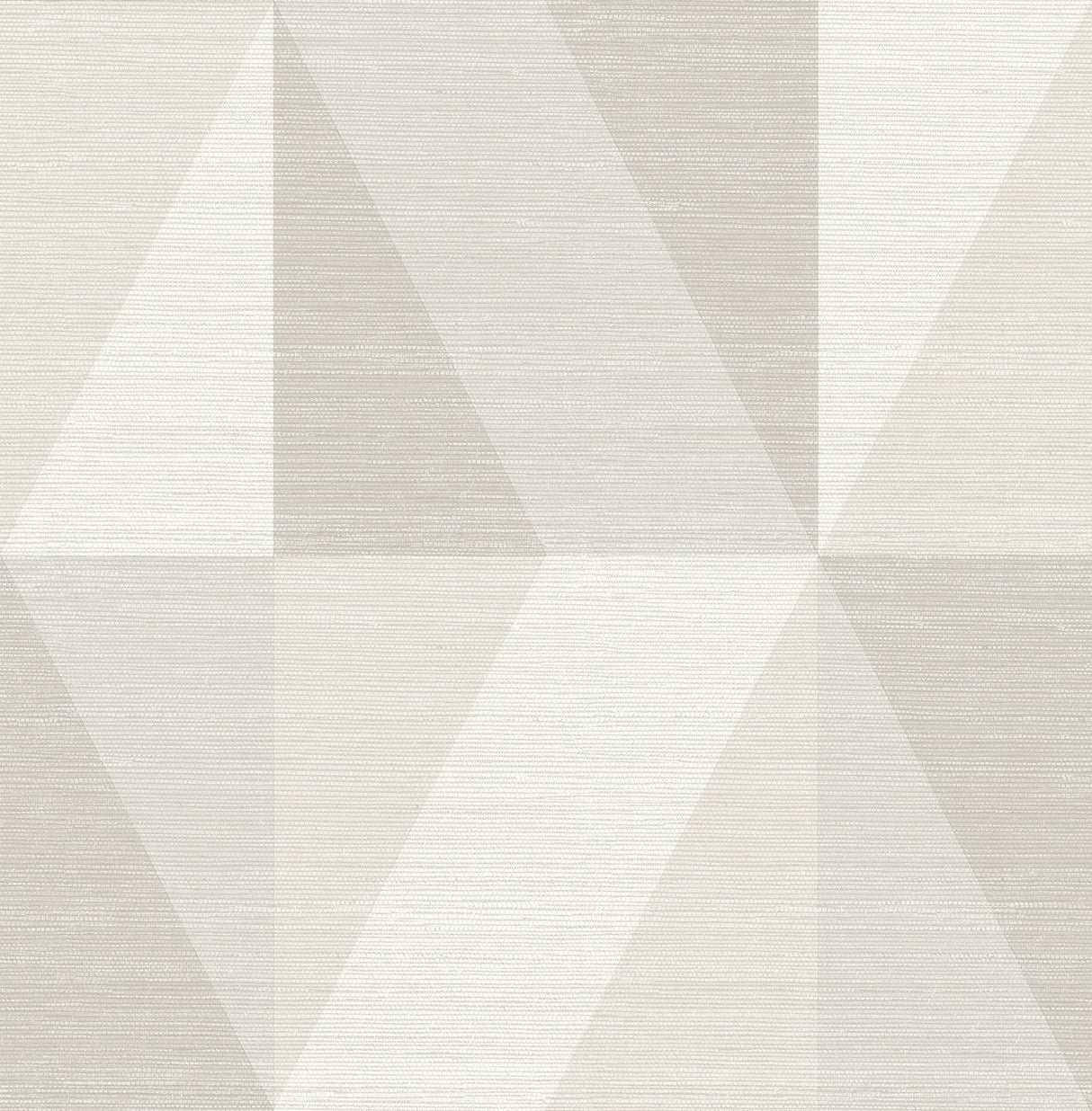 Winslow Bone Geometric Faux Grasscloth Wallpaper with Metallic Textured Raised Ink - A-Street Prints 4141-27108