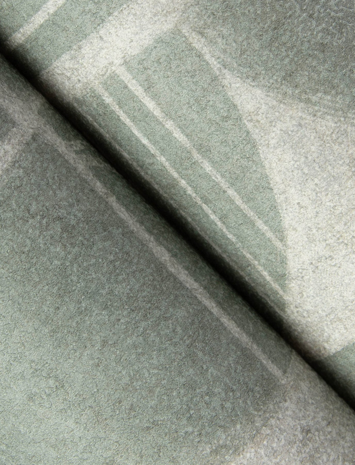 Baxter Sea Green Semicircle Mosaic Wallpaper with Modern Geometric Pattern - Brewster 4141-27113