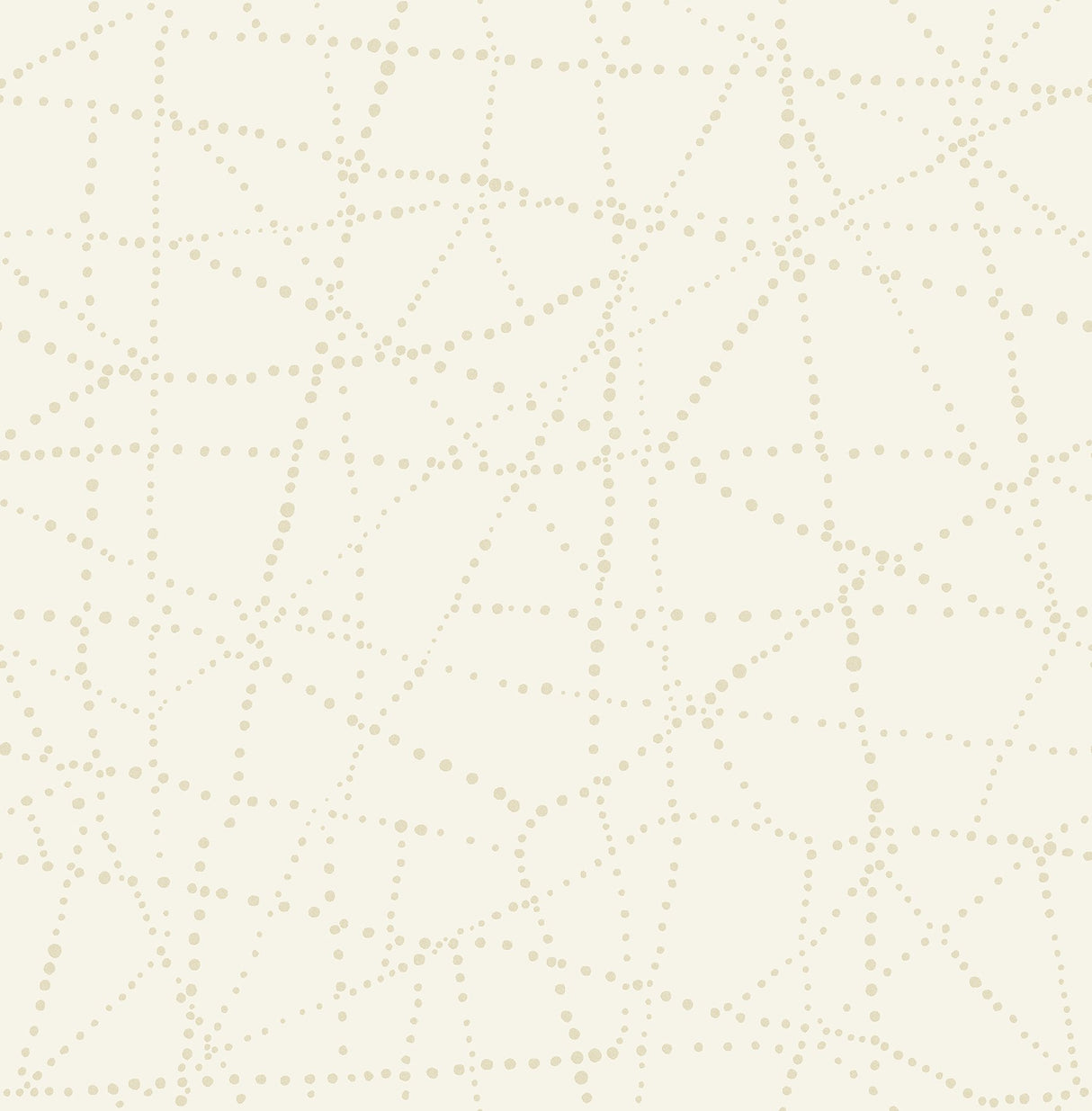 Alcott Cream Dotted Wallpaper with Metallic Geometric Dot Motif - A-Street Prints 4141-27127