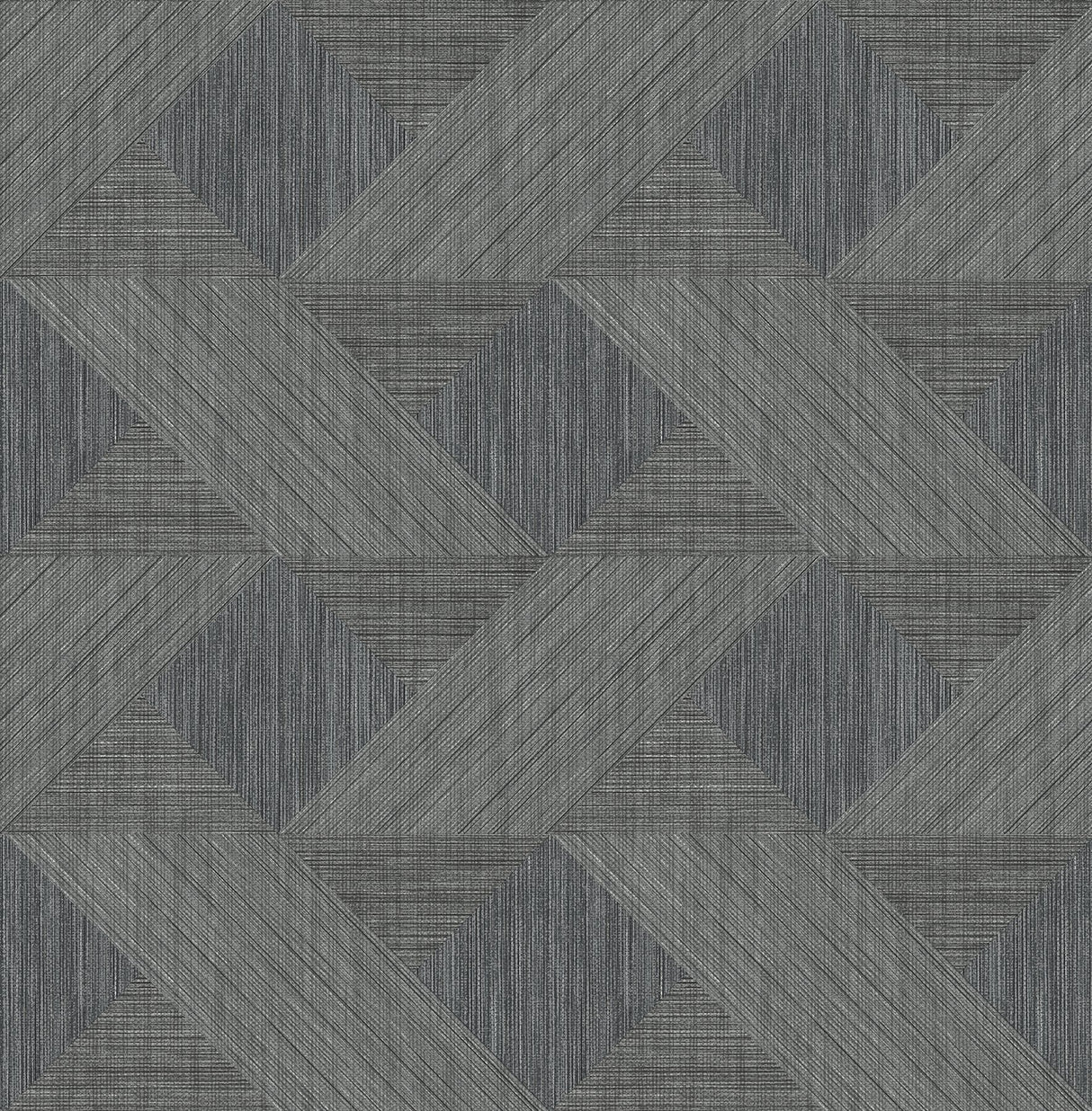 Presley Black Tessellation Wallpaper with Masculine Geometric Graphics - A-Street Prints 4141-27133
