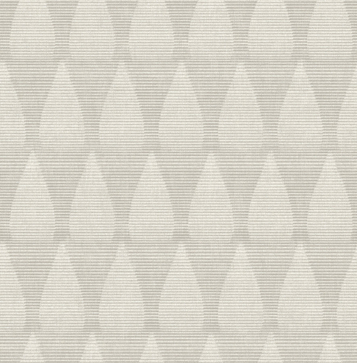 Mirko Grey Ogee Wallpaper with Modern Graphic Ogee Pattern - Brewster 4141-27145
