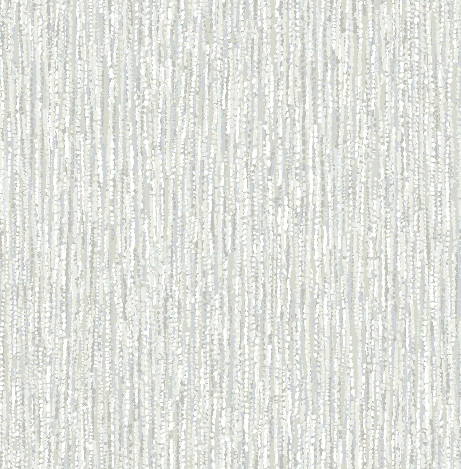 Corliss Grey Beaded Strands Wallpaper with Abstract Beaded Strands Motif - Brewster 4141-27154
