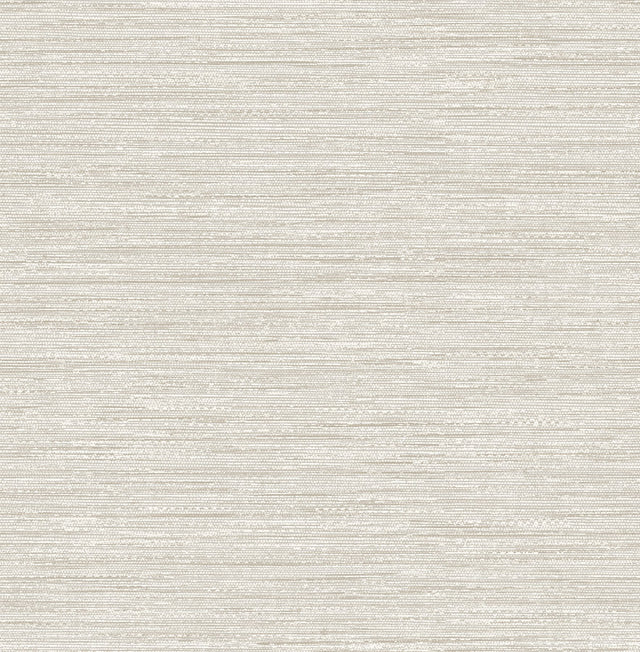 Sheehan Neutral Faux Grasscloth Wallpaper with Modern Graphic Texture - Brewster 4141-27164