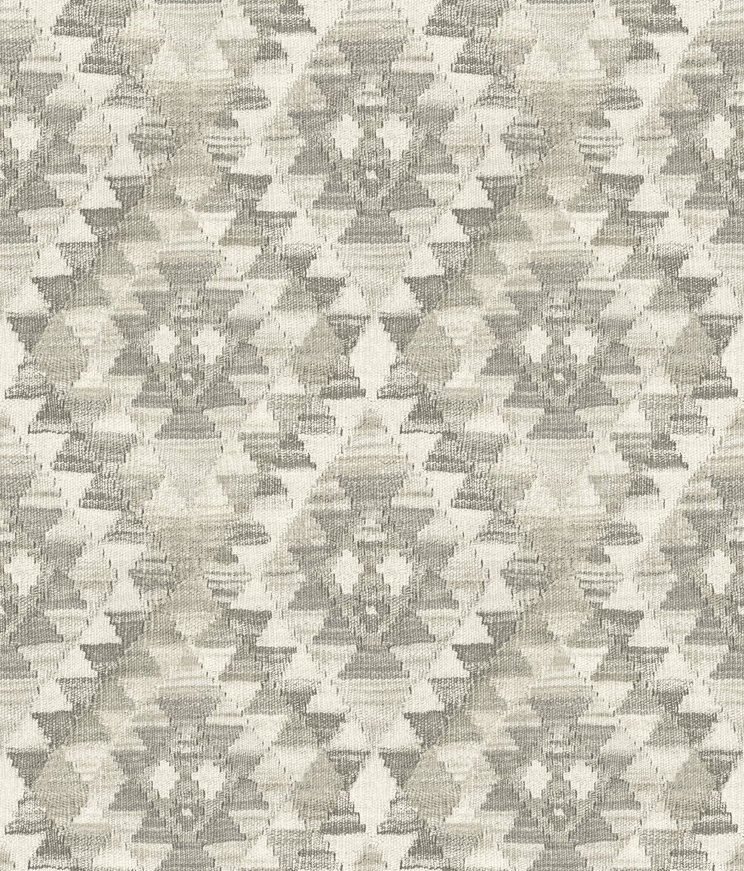 Montana Charcoal Wallpaper with Geometric Country Pattern - Chesapeake 4142-72604