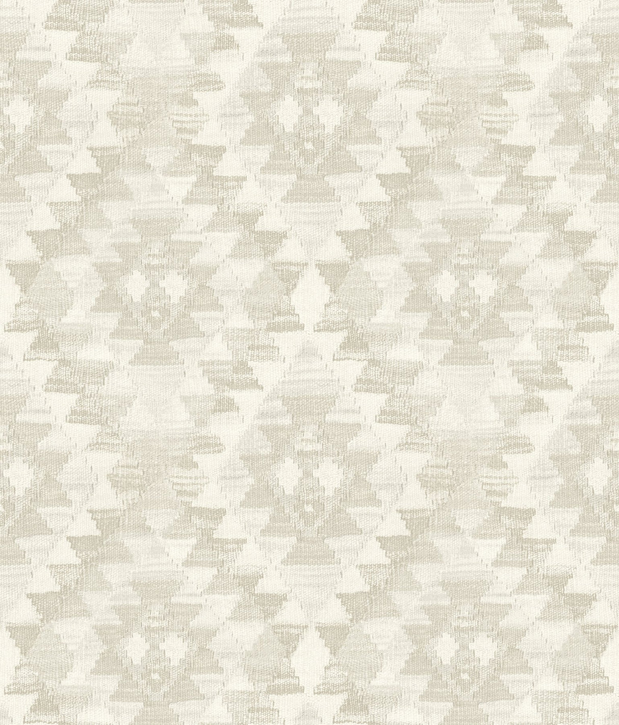 Montana Bone Wallpaper with Country Geometric Pattern, Textured Raised Ink - Chesapeake 4142-72605