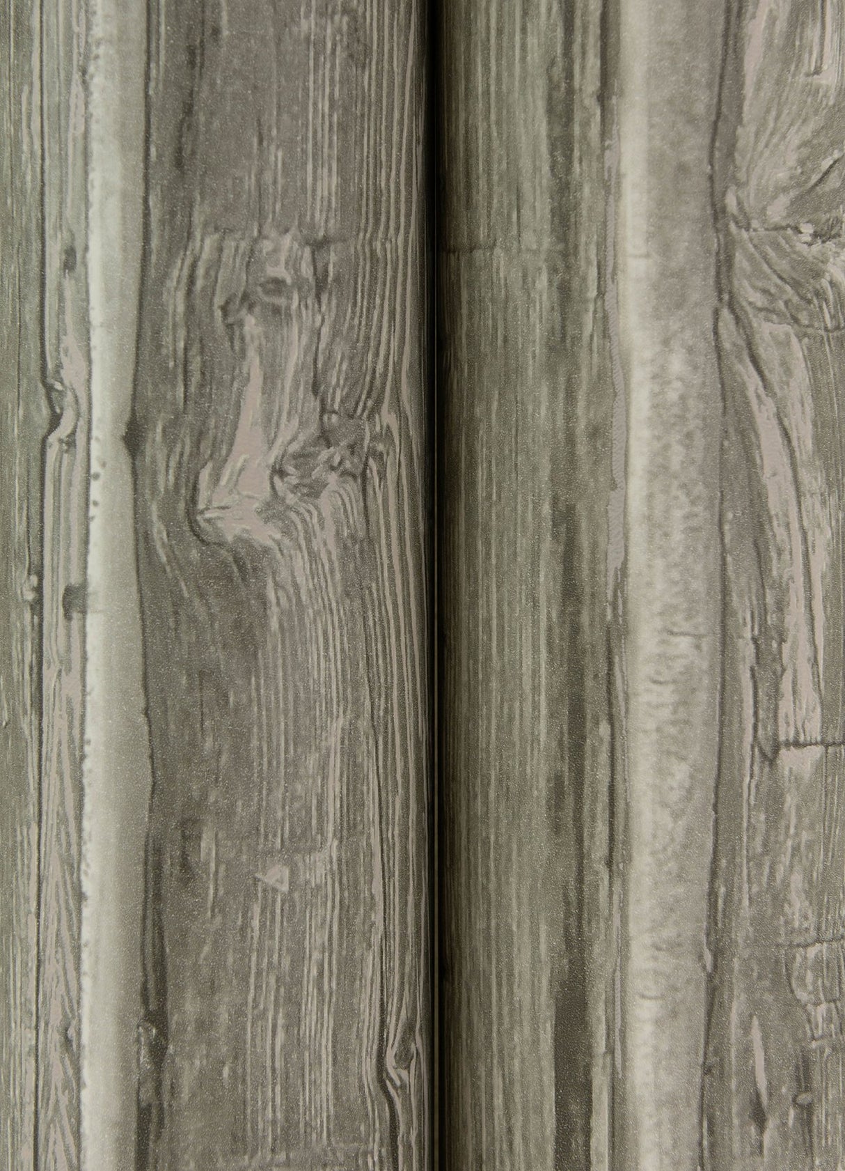 Lodgepole Grey Wallpaper with Wood Log Graphic Motif - Chesapeake 4142-72614