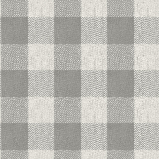 Lumberjack Grey Wallpaper with Buffalo Plaid Pattern, Farmhouse Style - 4142-72623