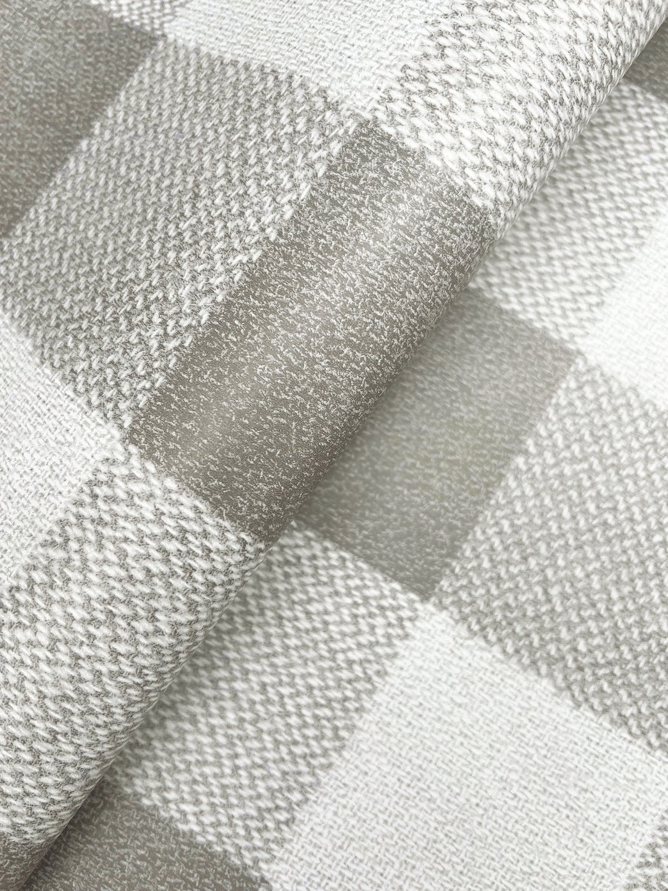 Lumberjack Grey Wallpaper with Buffalo Plaid Pattern, Farmhouse Style - 4142-72623