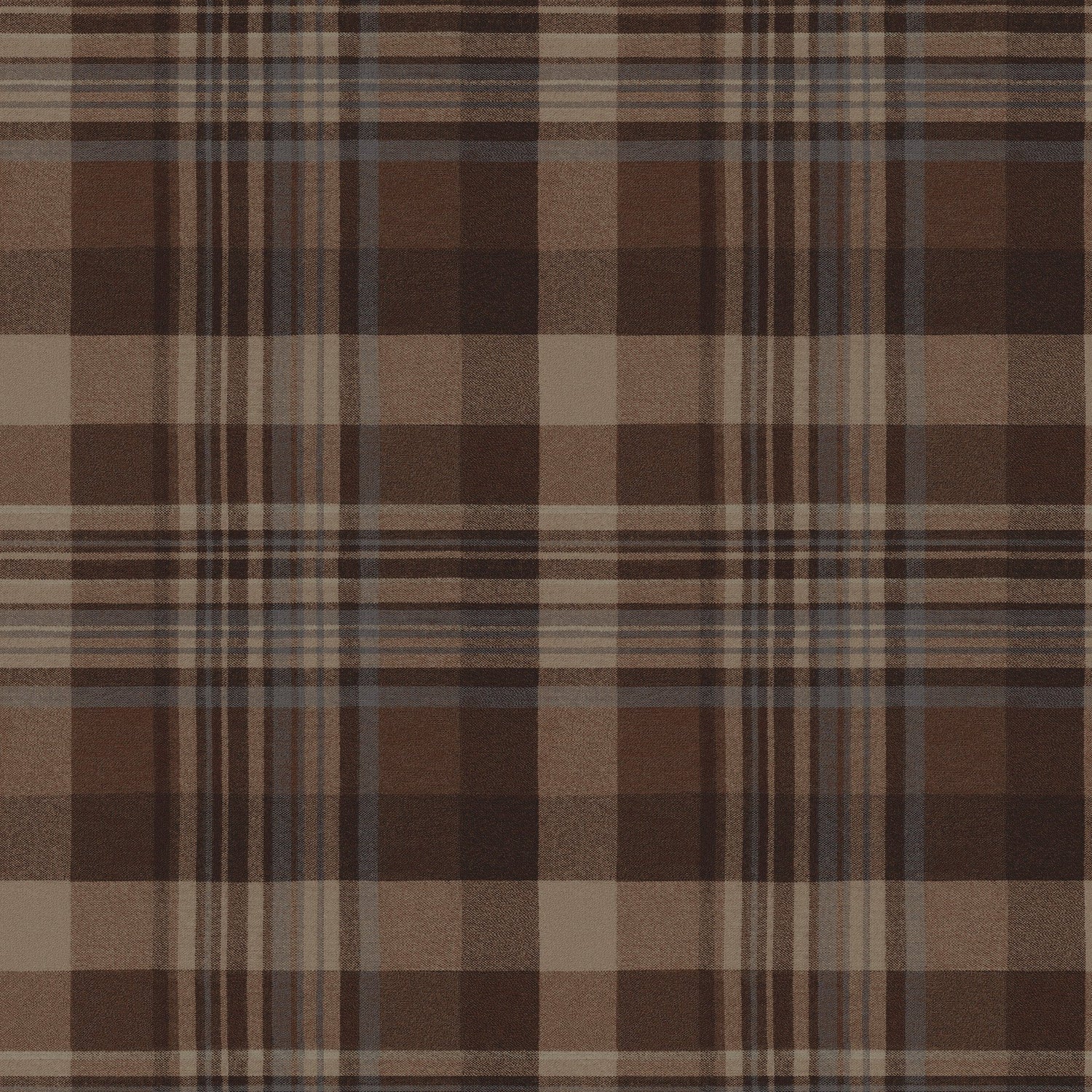 Dutton Plaid Rust Wallpaper with Traditional Plaid Pattern - Chesapeake 4142-72636