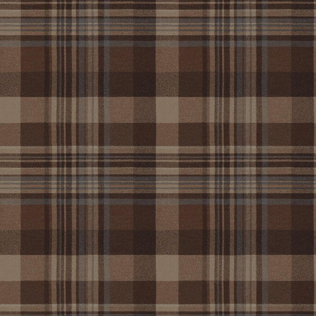 Dutton Plaid Rust Wallpaper with Traditional Plaid Pattern - Chesapeake 4142-72636