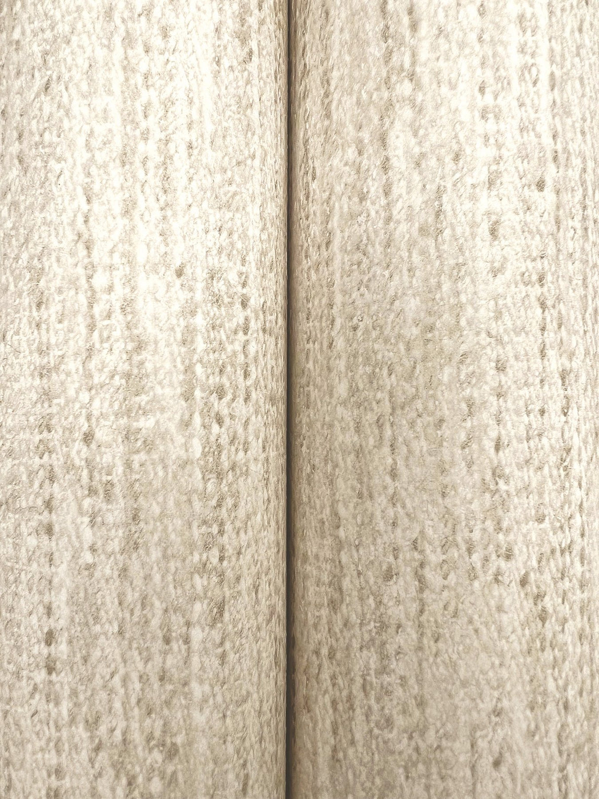 Wool Texture Beige Wallpaper with Fabric Texture Motif - Chesapeake 4142-72649